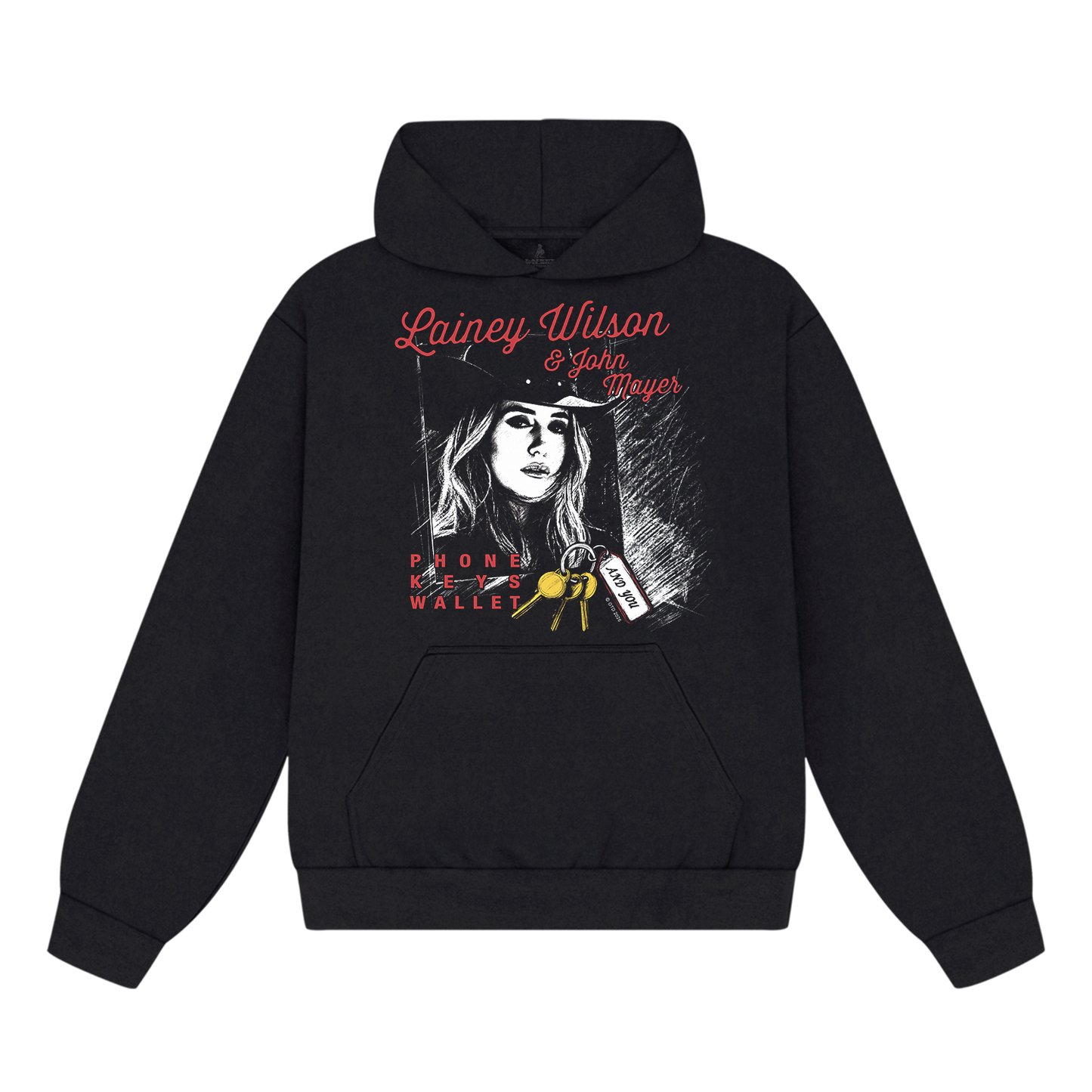 Phone, Keys, Wallet Black Hoodie x One Of These Days
