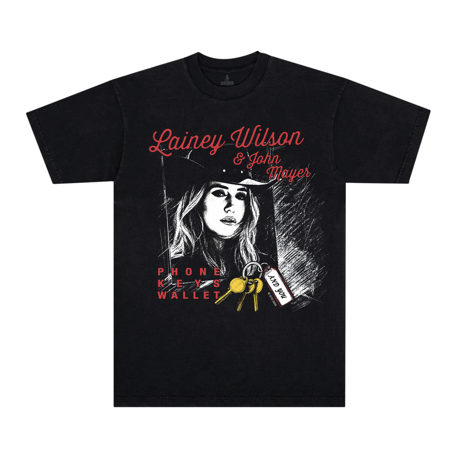 Phone, Keys, Wallet Black T-Shirt x One Of These Days