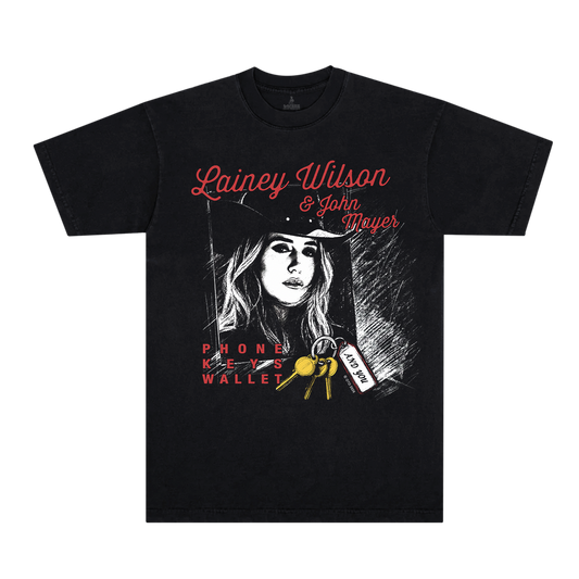 Phone, Keys, Wallet Black T-Shirt x One Of These Days